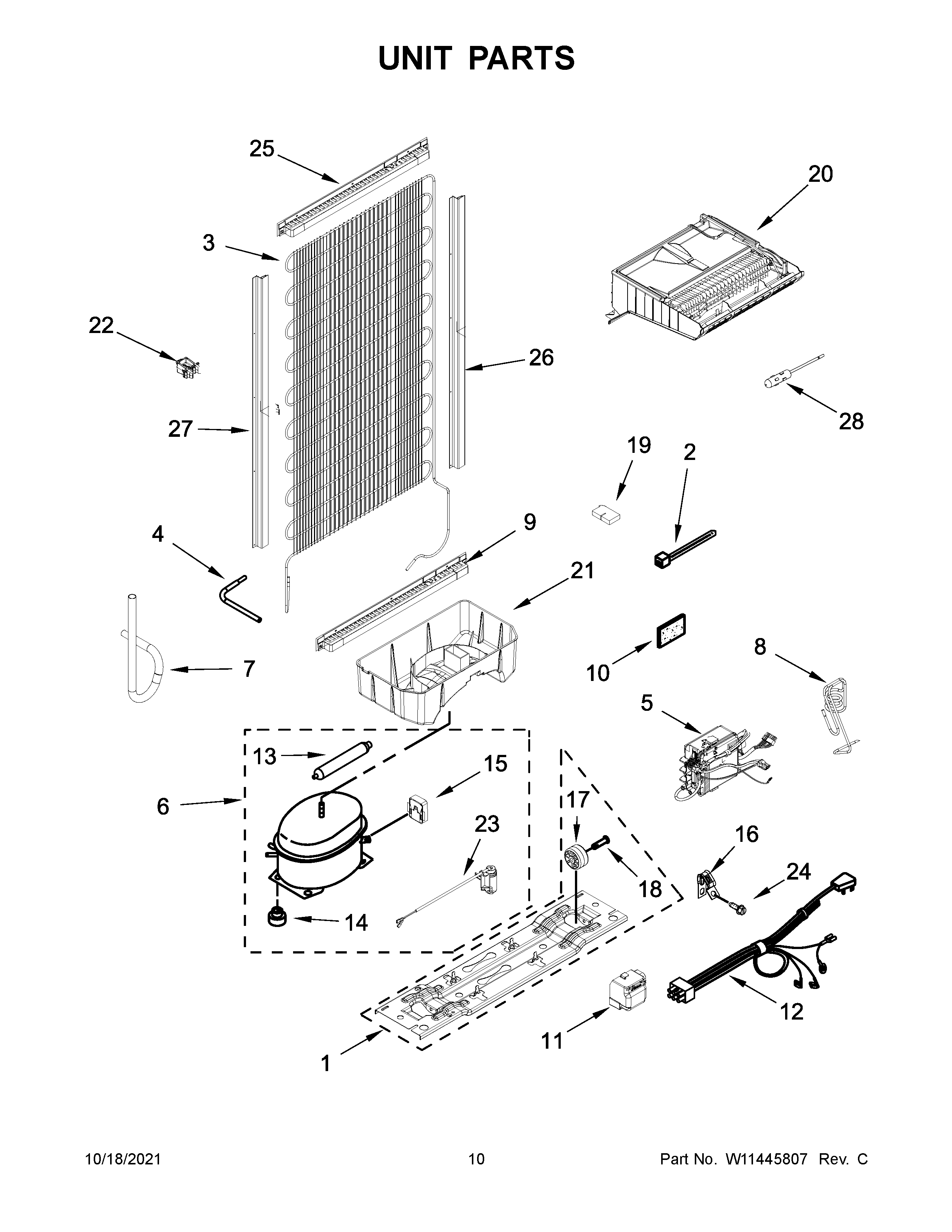Unit parts