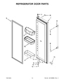 Refrigerator door parts