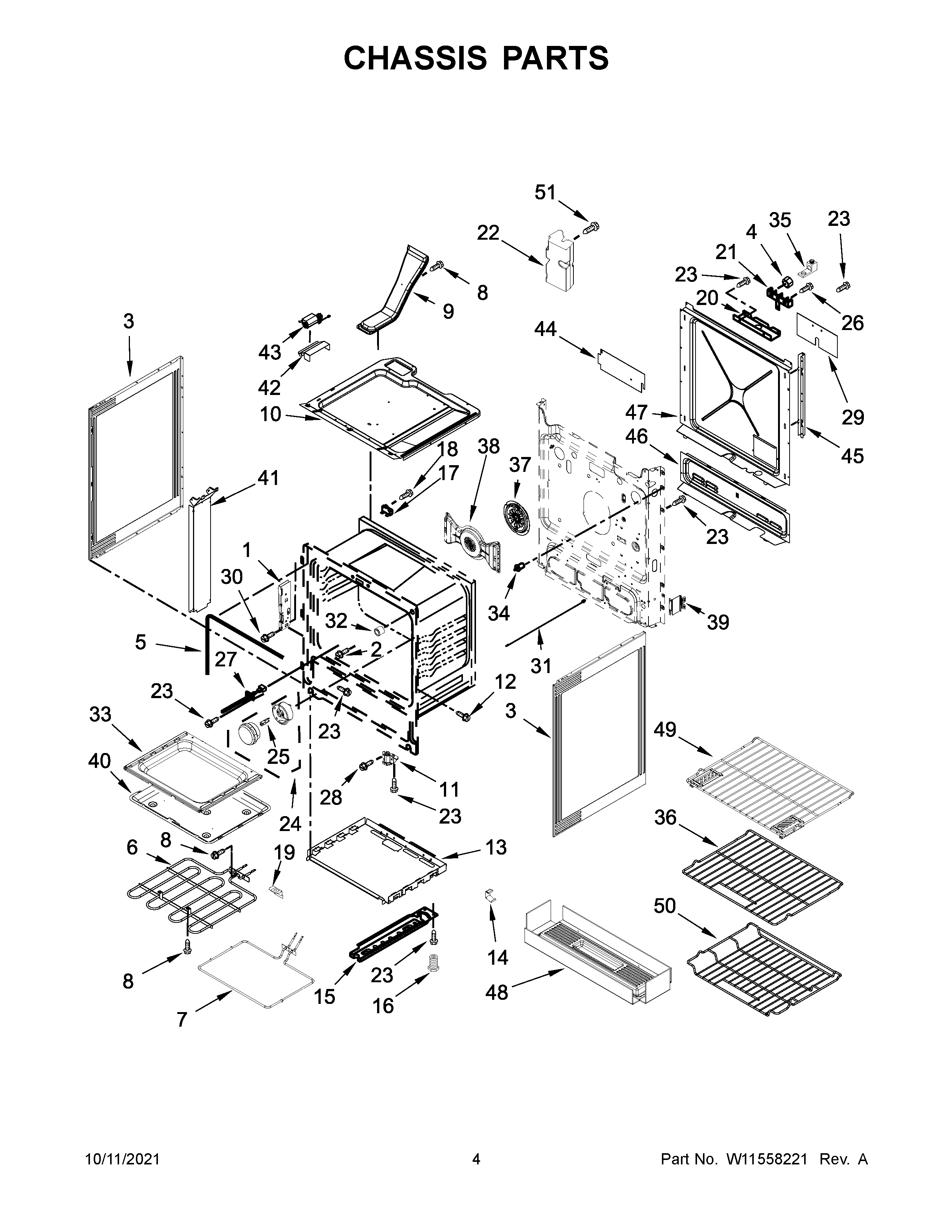 Chassis parts