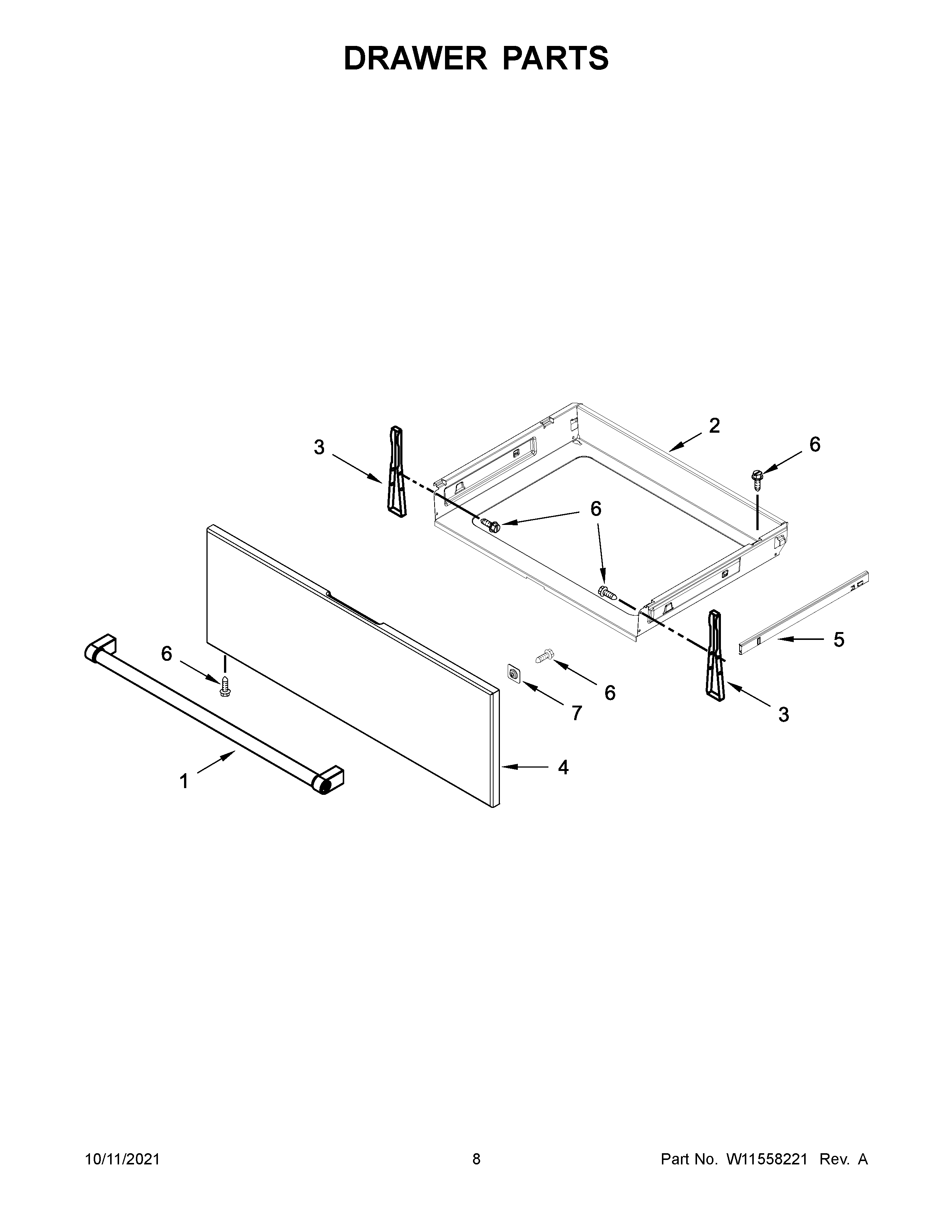 DRAWER PARTS