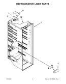 Refrigerator liner parts