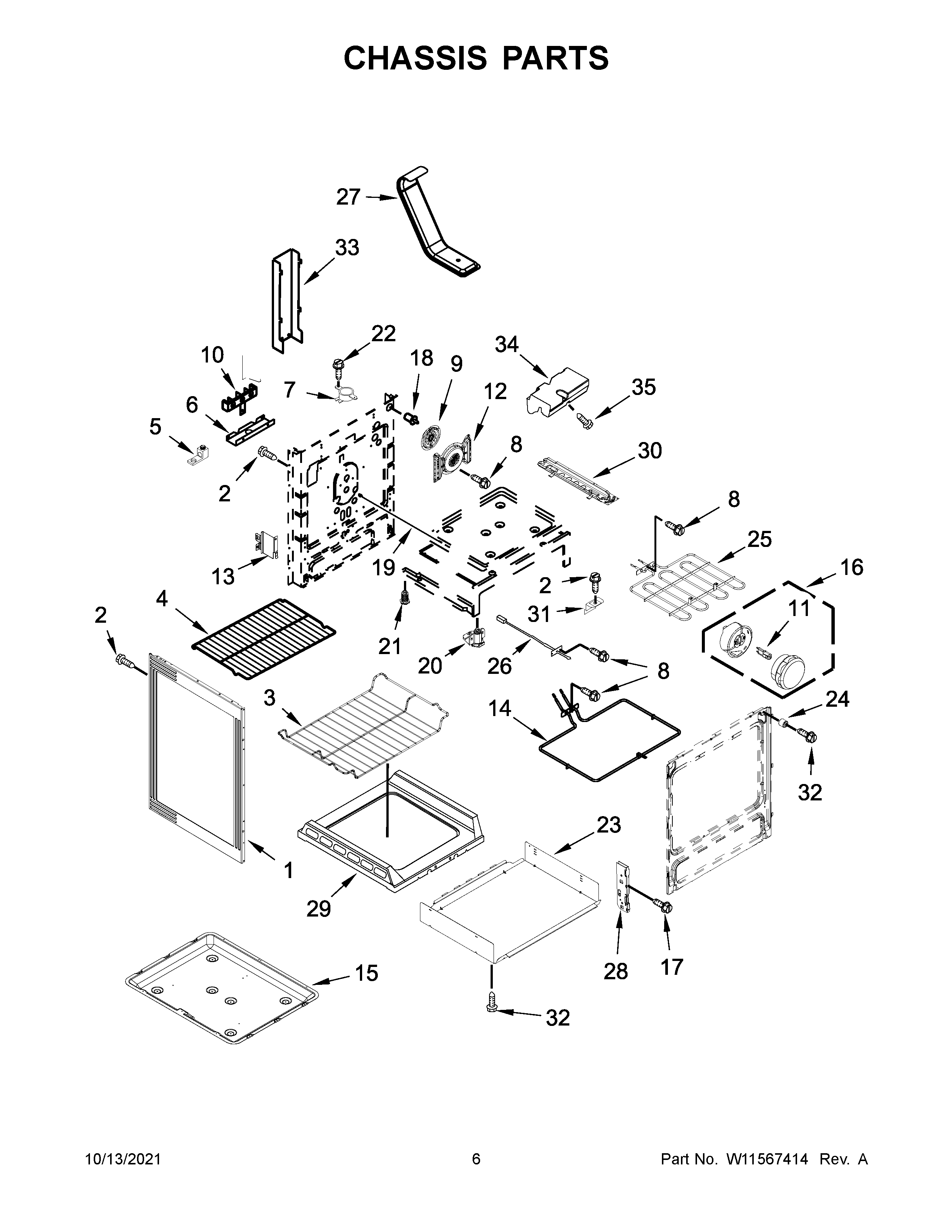 Chassis parts