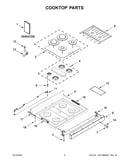 Cooktop parts