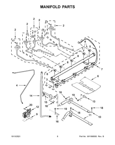 Manifold parts