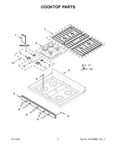 Cooktop parts