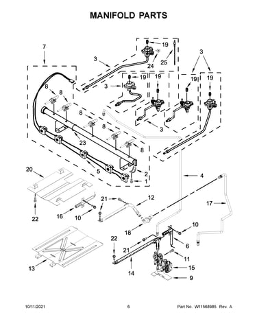 Manifold parts