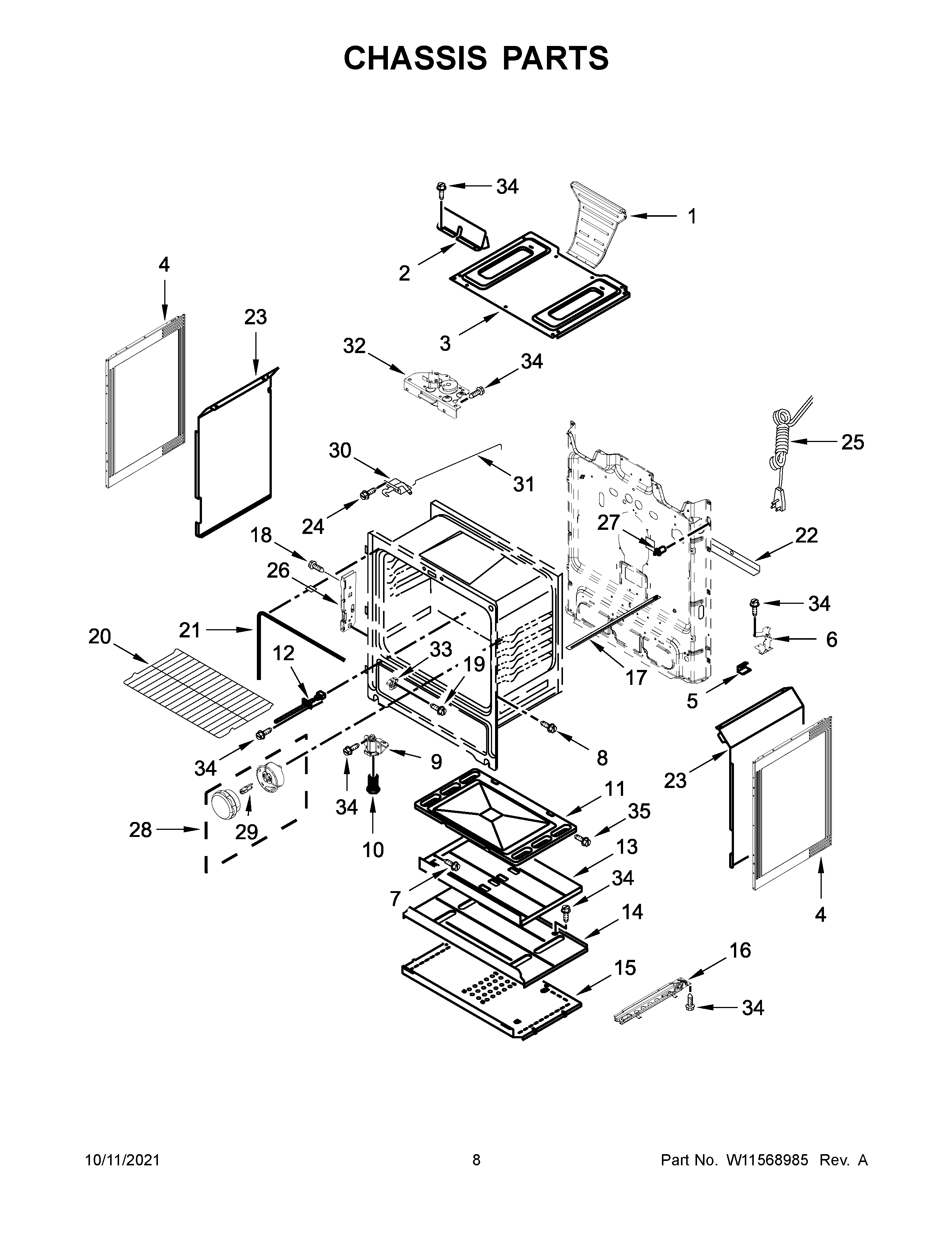 Chassis parts
