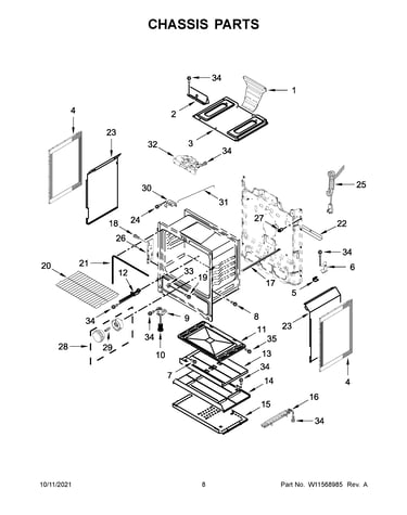 Chassis parts
