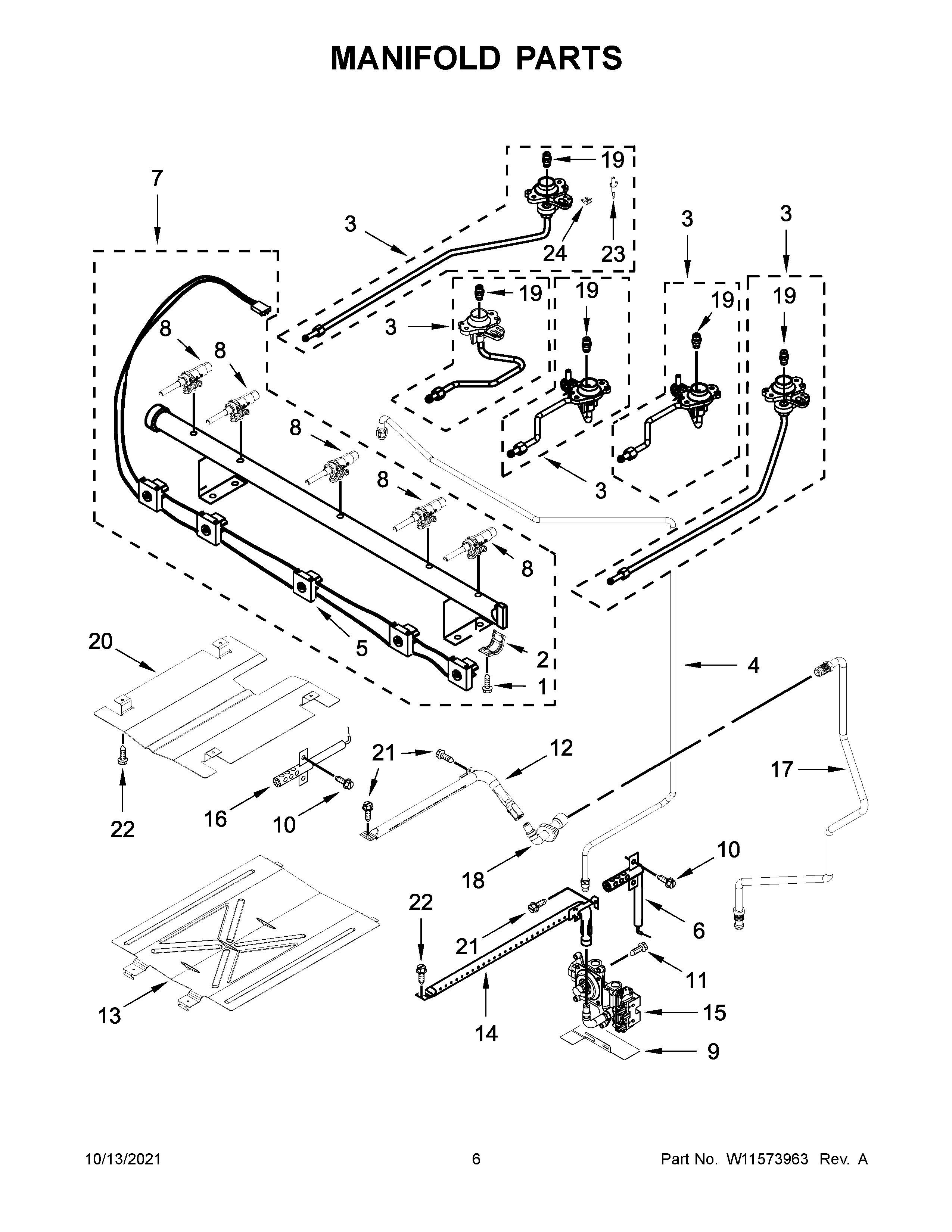 MANIFOLD PARTS