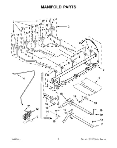 Manifold parts
