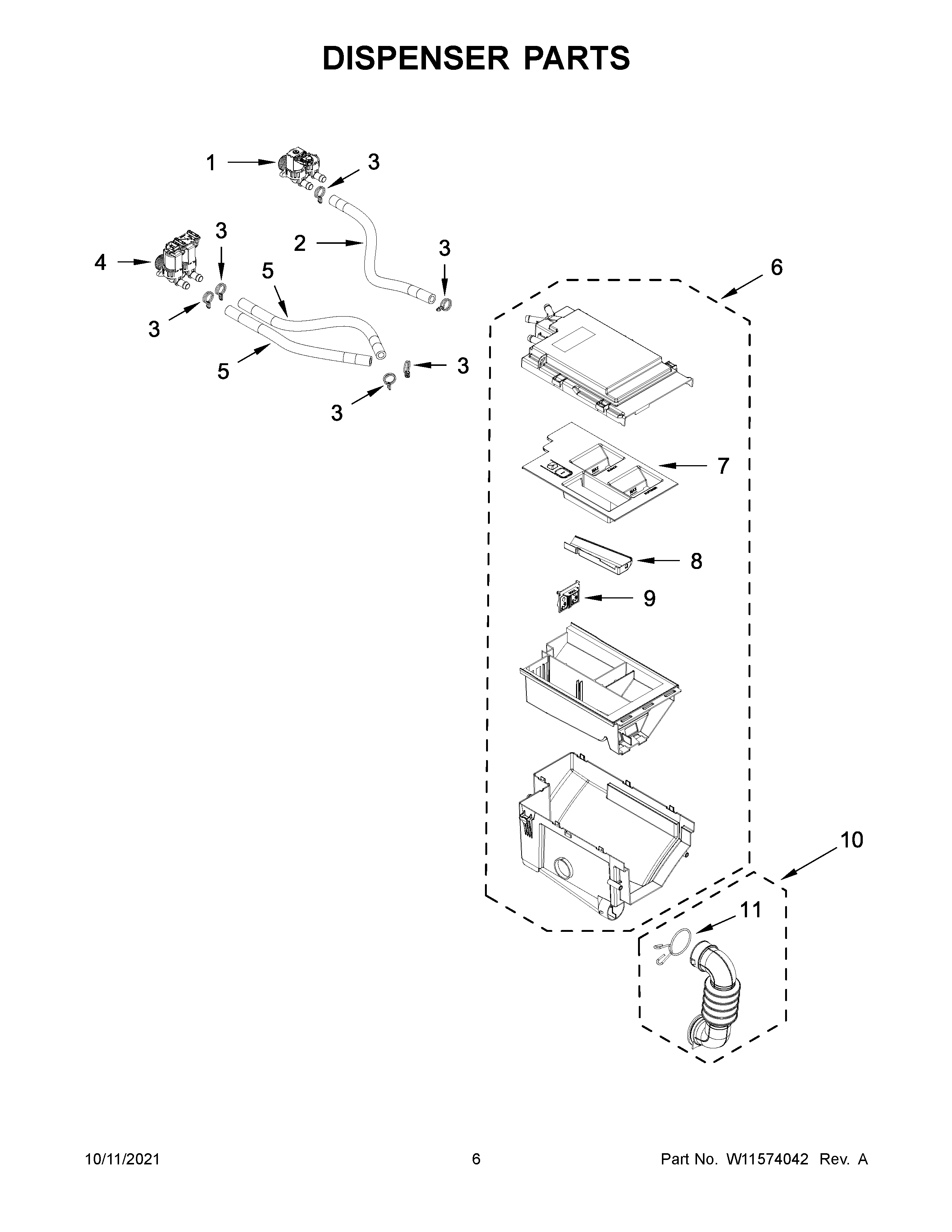 Dispenser parts