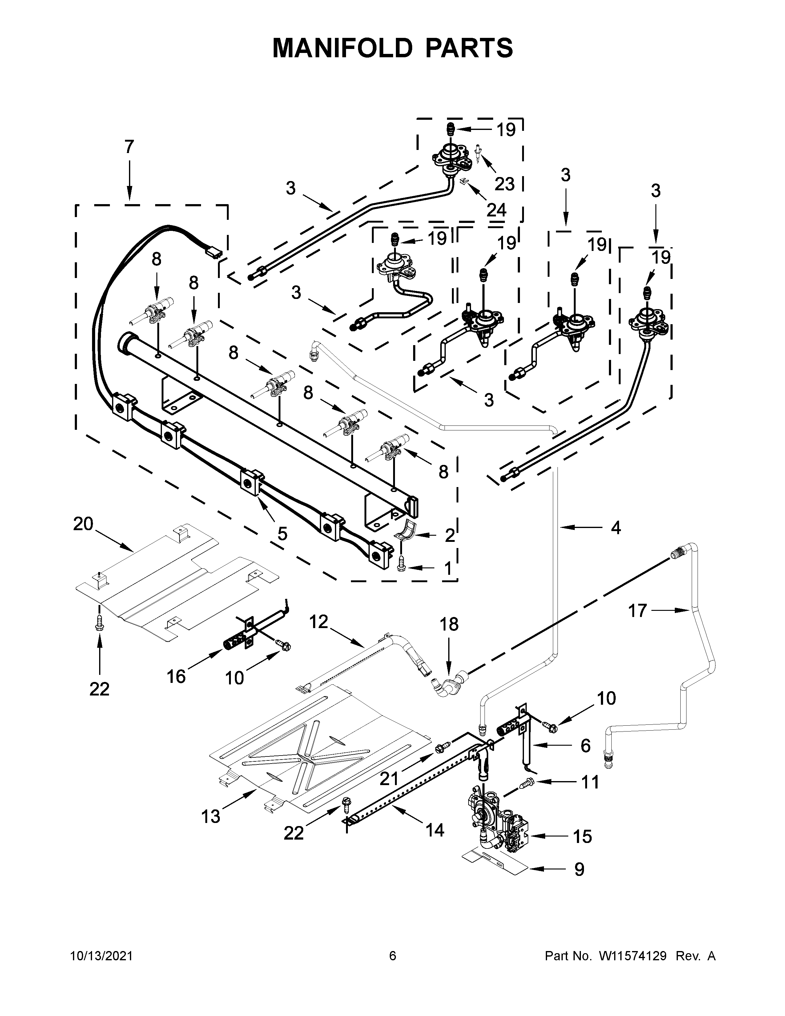 MANIFOLD PARTS