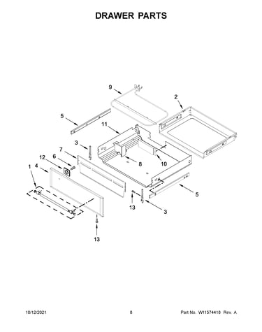 Drawer parts