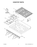 Cooktop parts