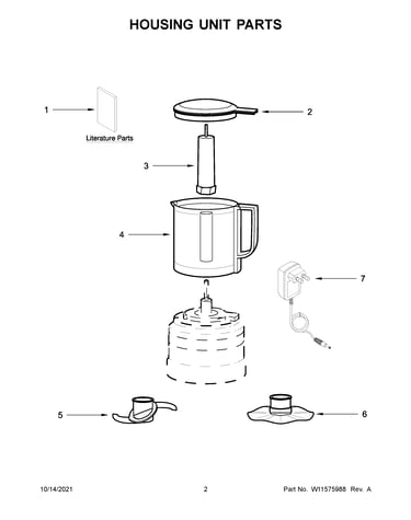 Housing unit parts