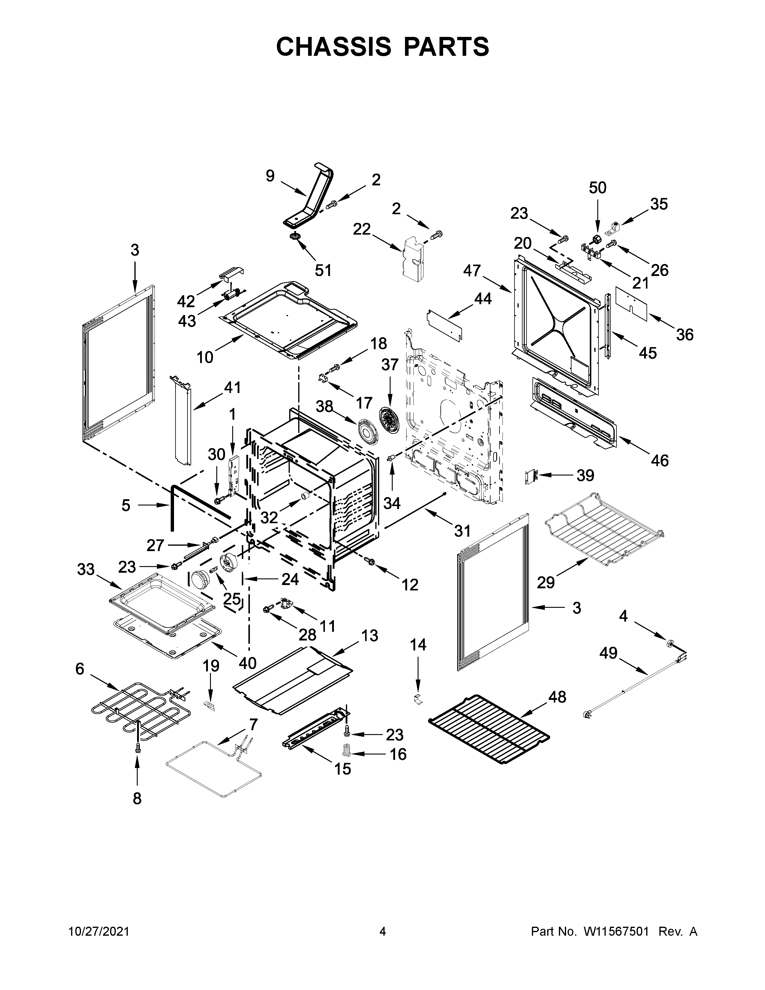 Chassis parts