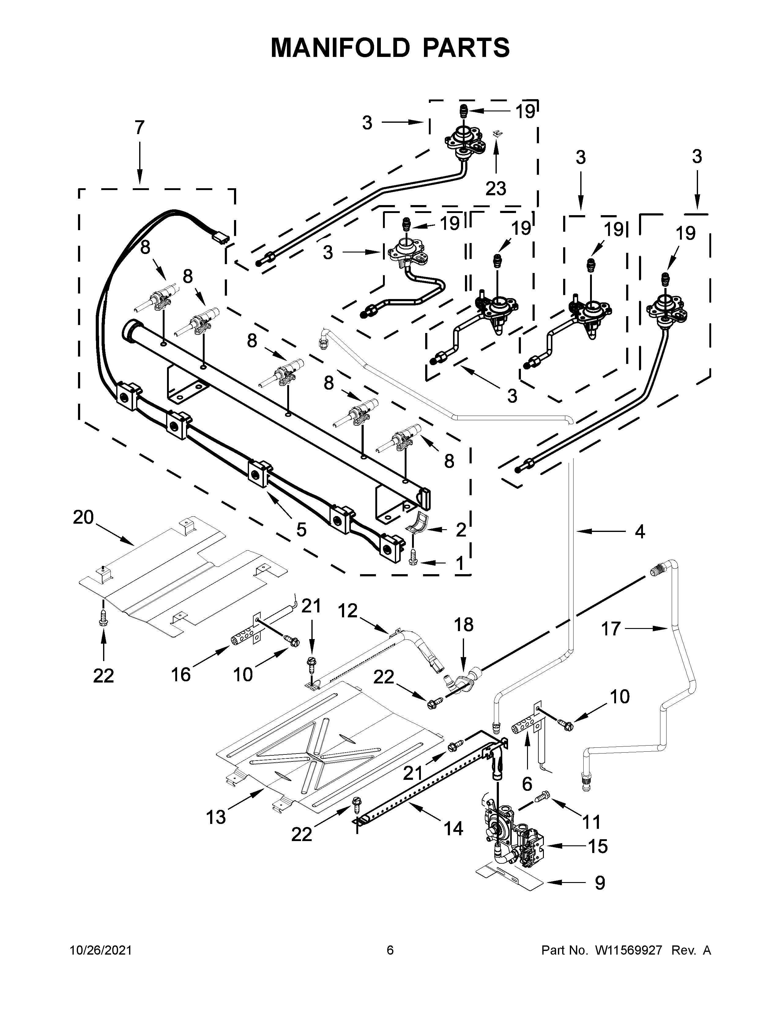 MANIFOLD PARTS