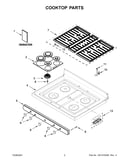 Cooktop parts
