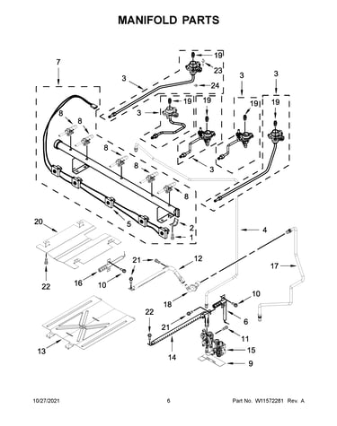 Manifold parts