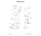 Maytag MFC2062FEZ08 cabinet parts diagram