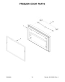Freezer door parts