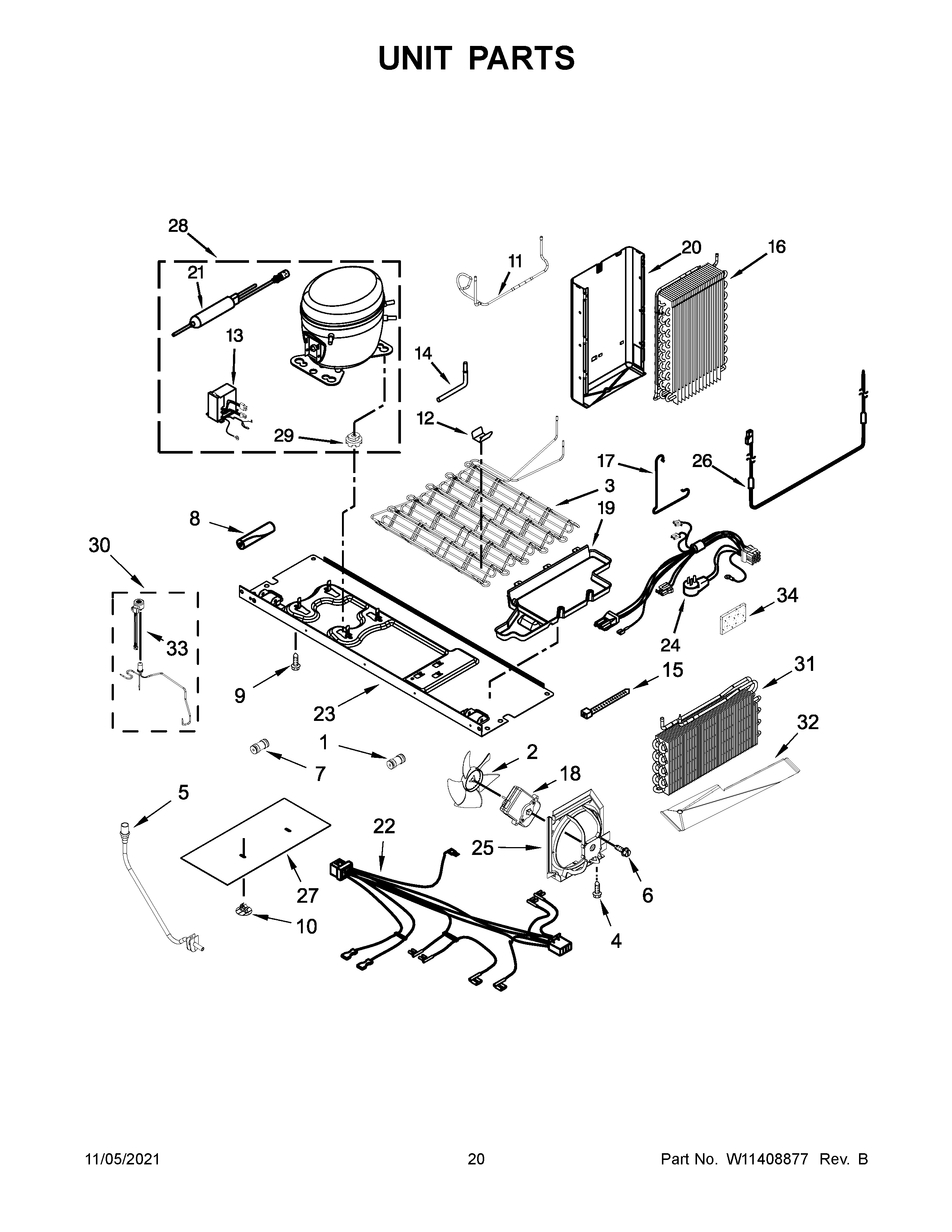 Unit parts