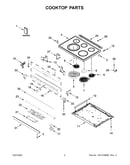 Cooktop parts