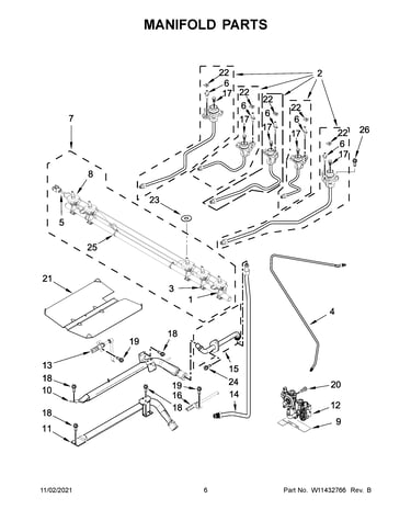 Manifold parts