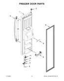 Freezer door parts