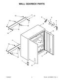 Wall gearbox parts