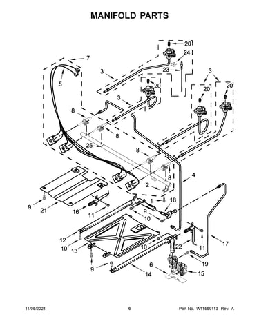 Manifold parts