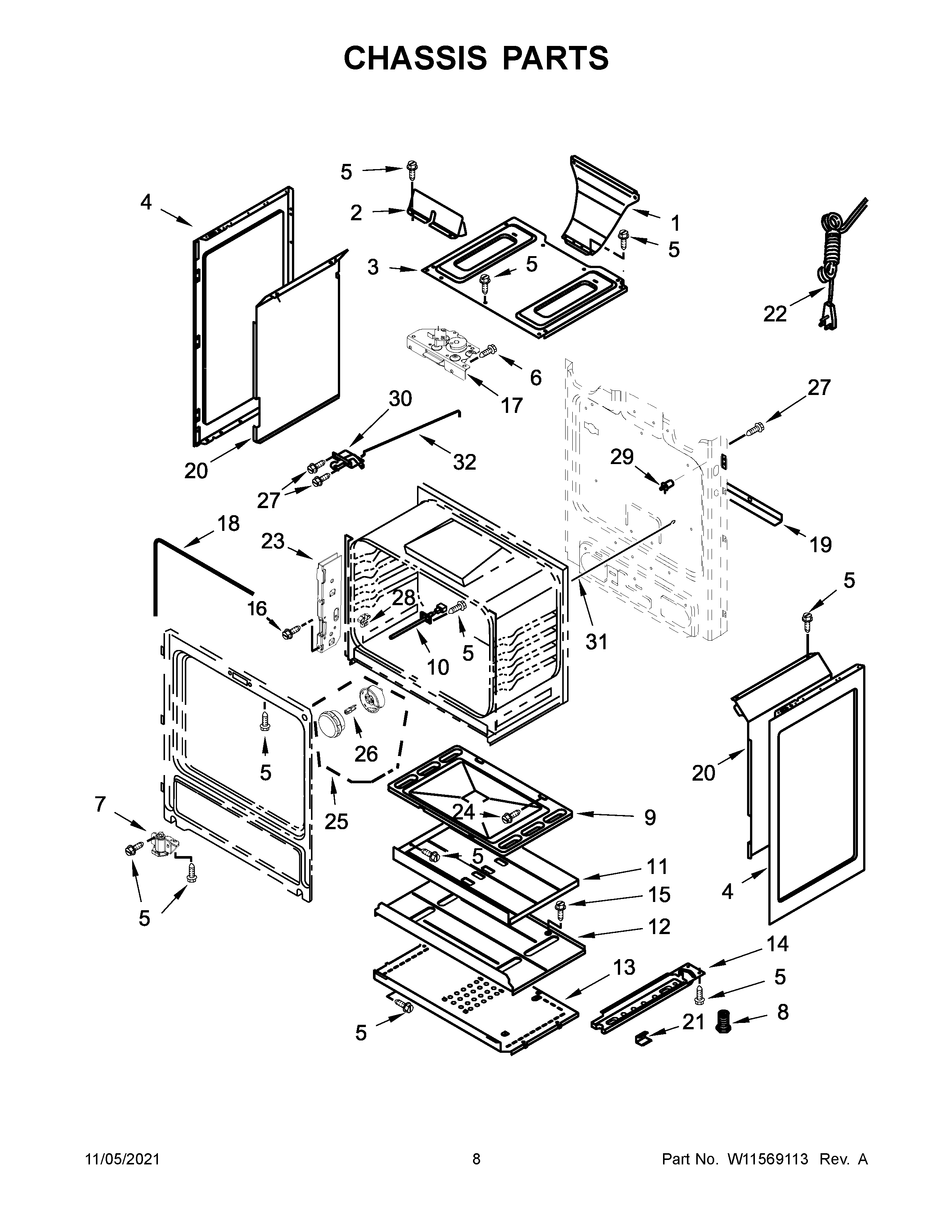 Chassis parts