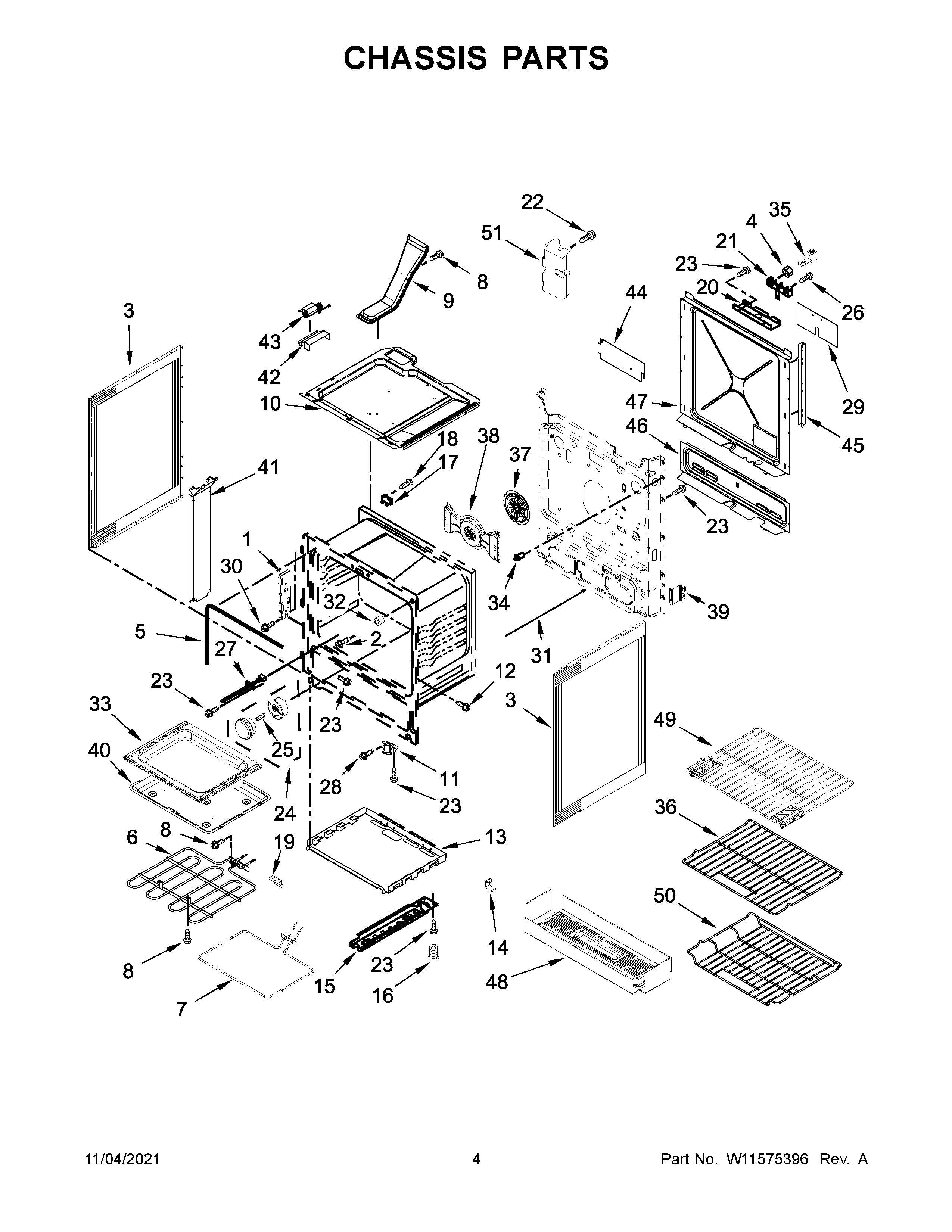 Chassis parts