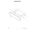 Whirlpool YWFE550S0LV2 drawer parts diagram