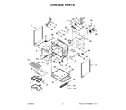 Whirlpool WFE550S0HV2 chassis parts diagram