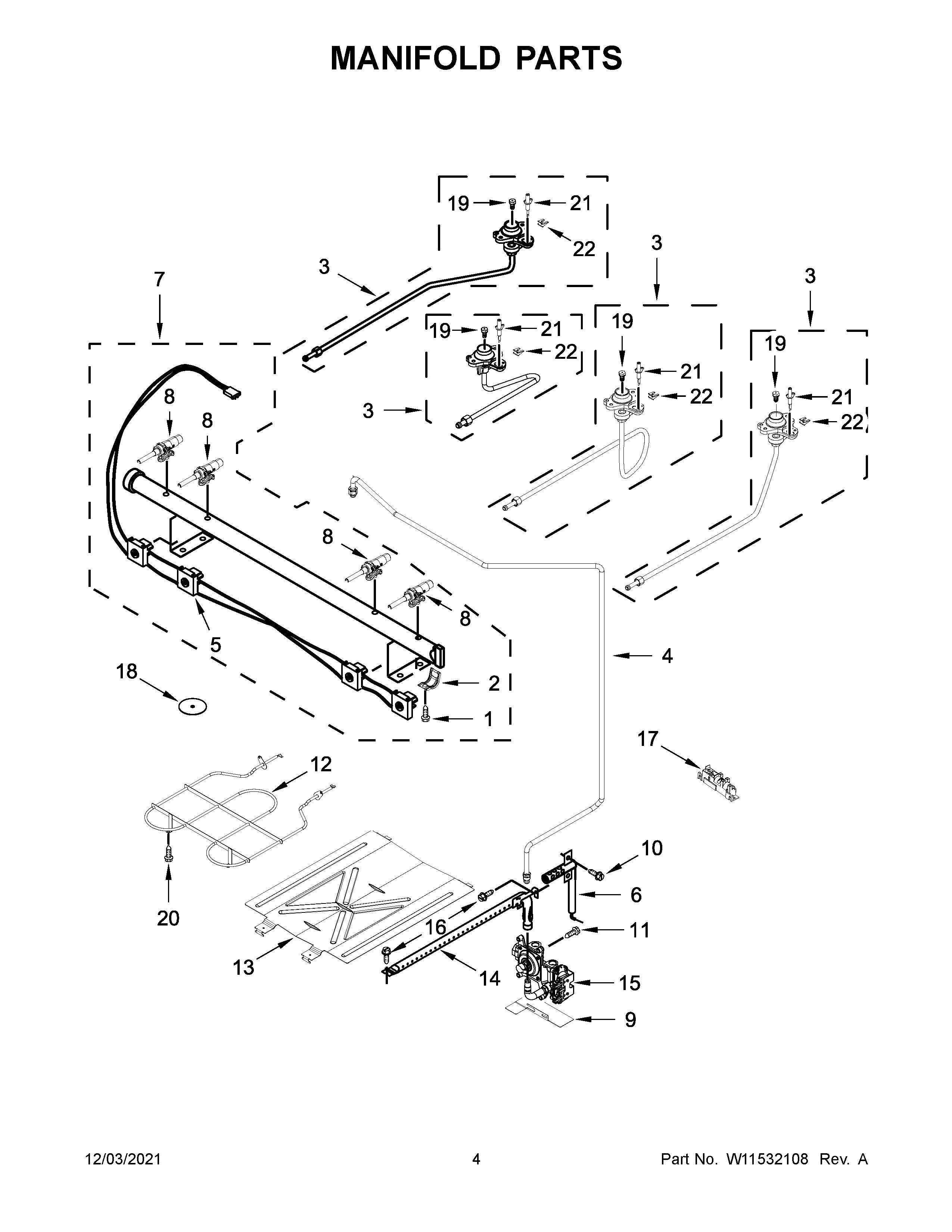 Manifold parts