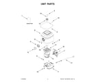 KitchenAid KSB4026BE0 unit parts diagram