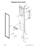 Freezer door parts