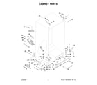 Whirlpool WRS335SDHW06 cabinet parts diagram