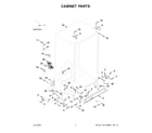 Whirlpool WRS311SDHM08 cabinet parts diagram