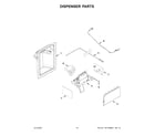 Whirlpool WRS311SDHM08 dispenser parts diagram