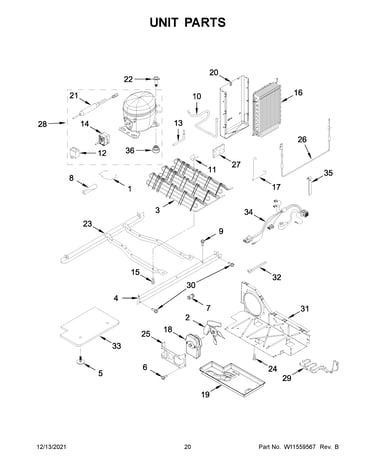 Unit parts