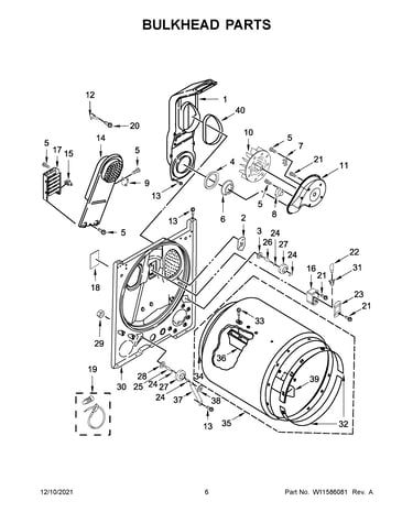 Bulkhead parts