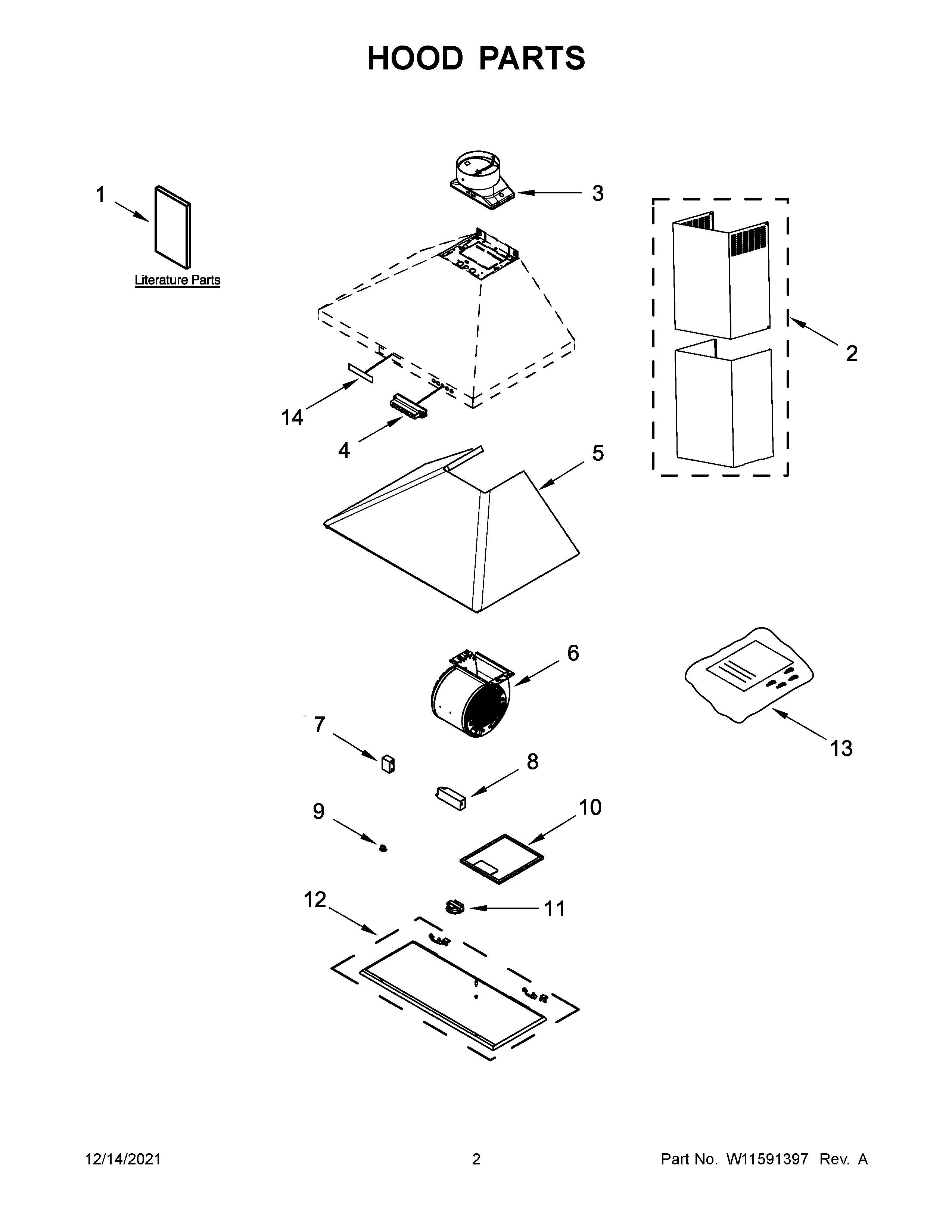 Hood parts