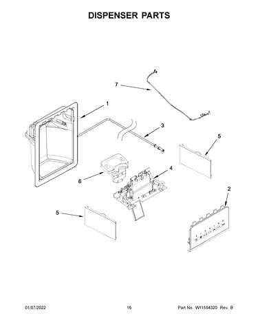 Dispenser parts