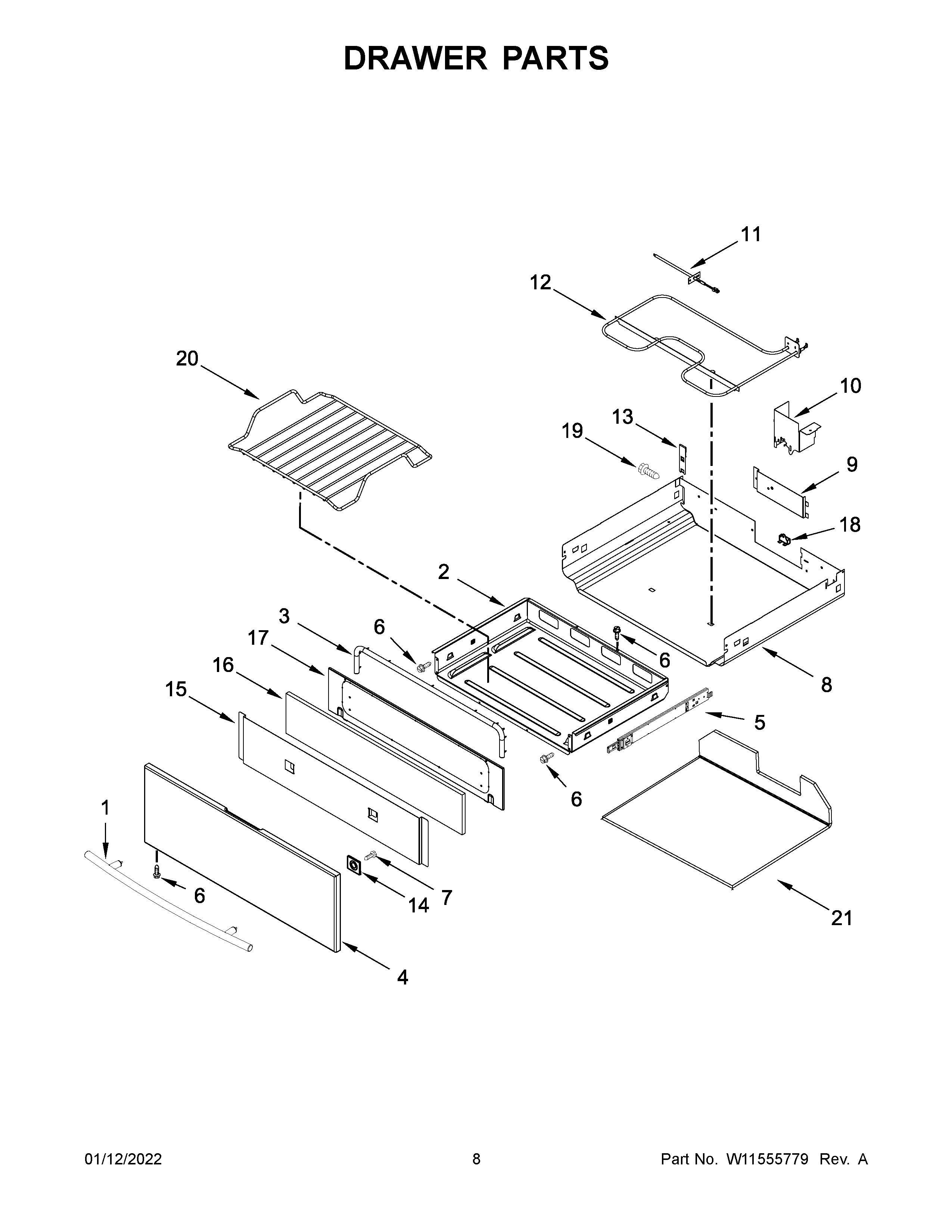 DRAWER PARTS