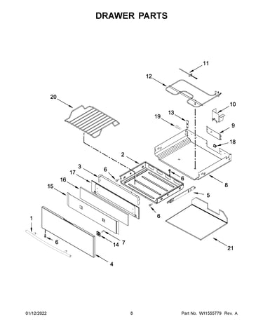 Drawer parts