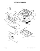 Cooktop parts