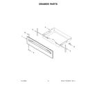 Whirlpool WFG525S0JT2 drawer parts diagram