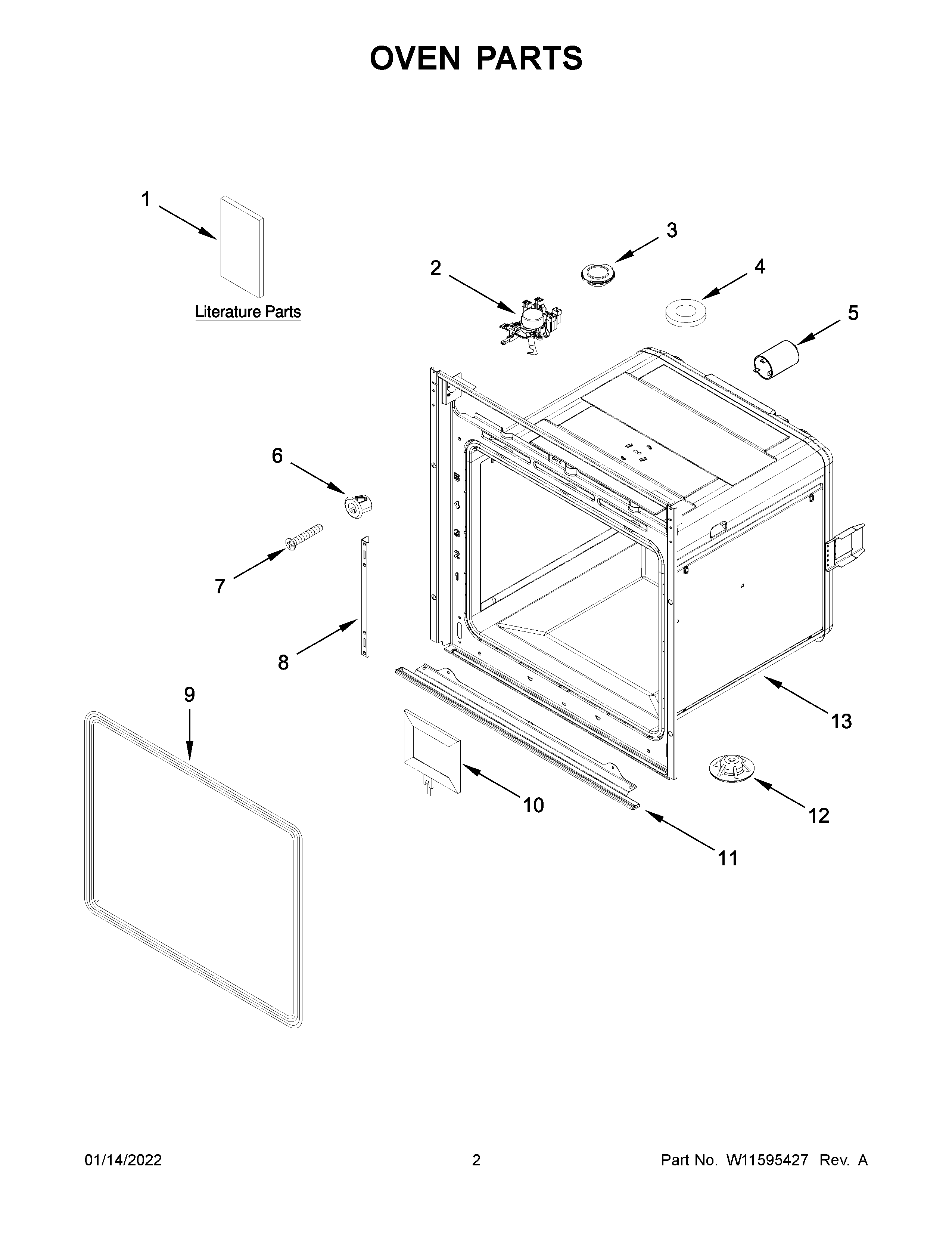 Oven parts